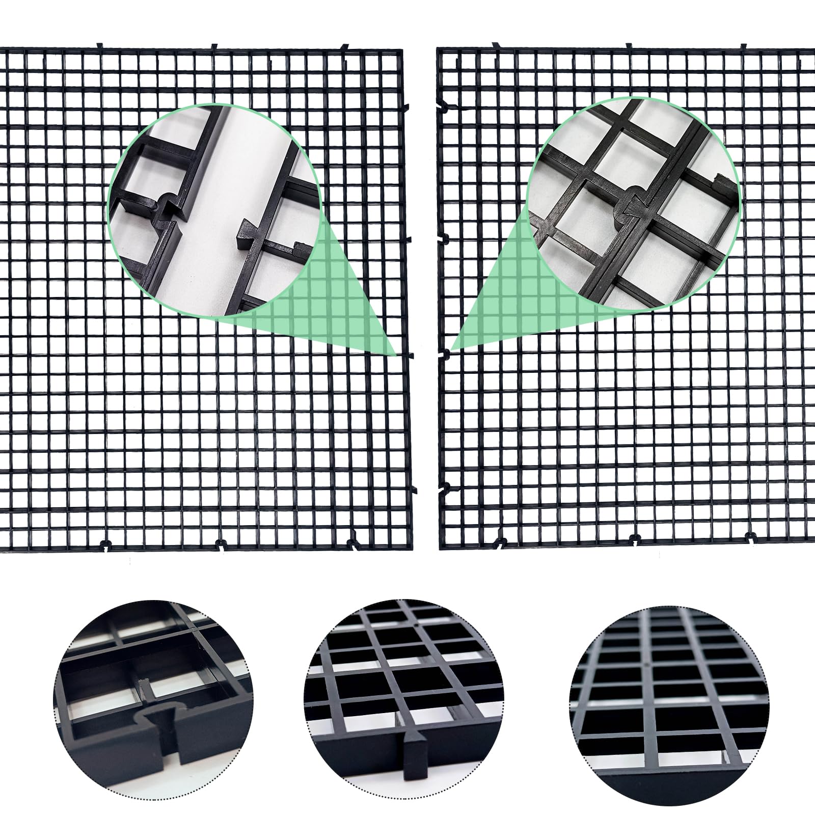 Hoypeyfiy horizontal divider protects eggs while feeding and maintenance becomes easier.