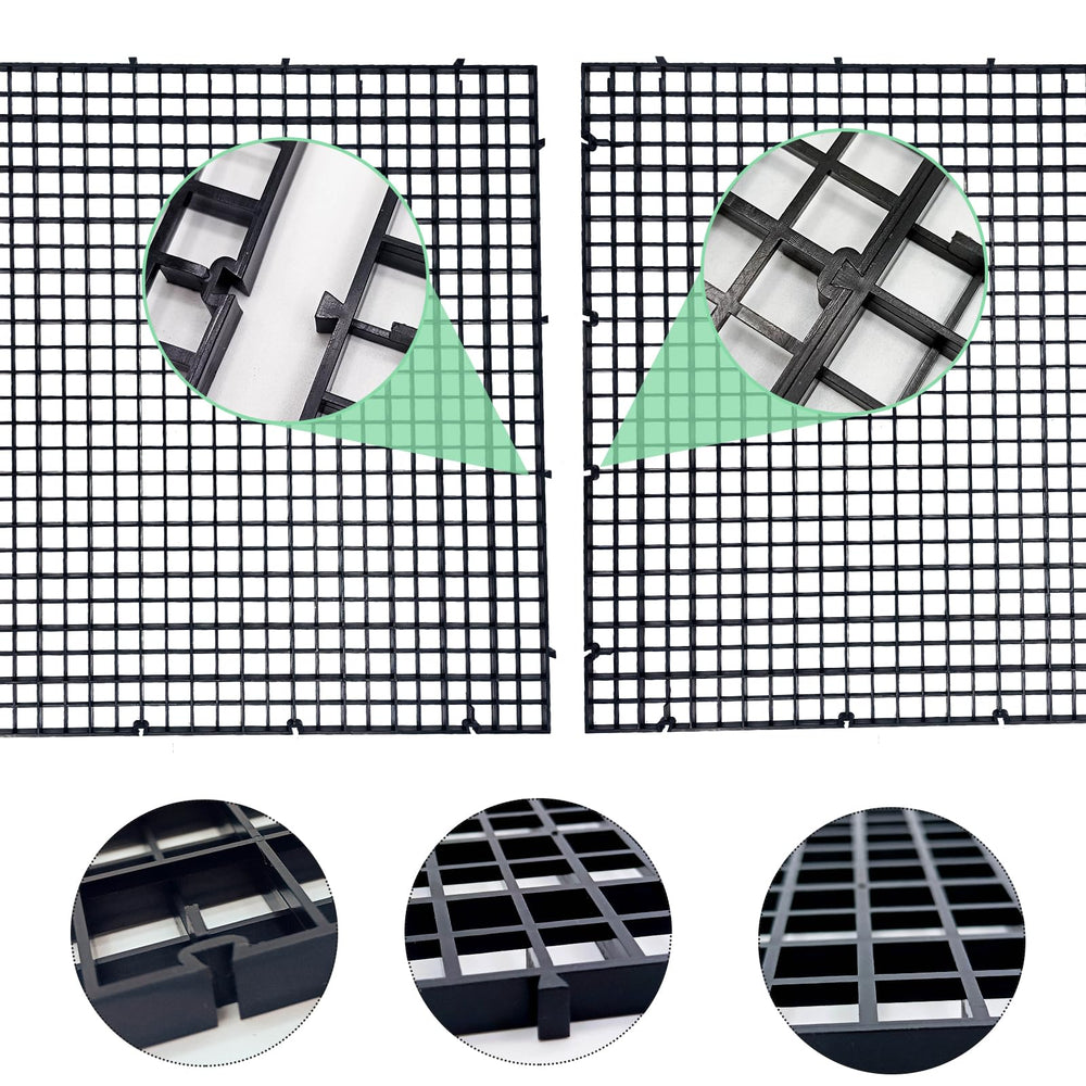 Hoypeyfiy horizontal divider protects eggs while feeding and maintenance becomes easier.