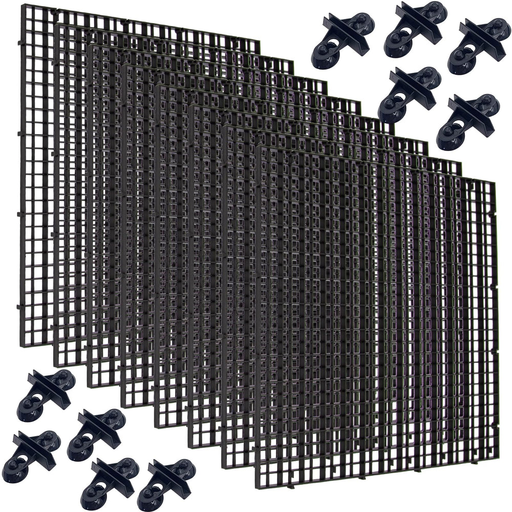 Hoypeyfiy suction cups attach divider securely to tank glass for quick setup.