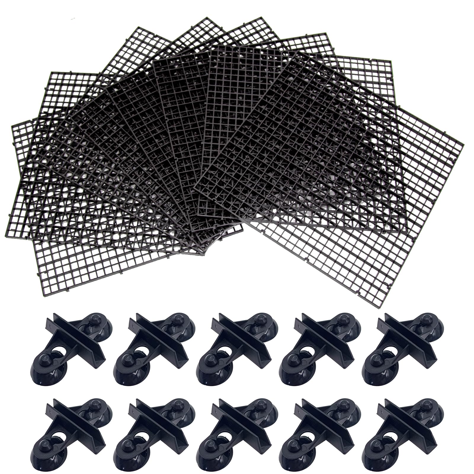Hoypeyfiy vertical fish separator keeps species apart to reduce aggression.