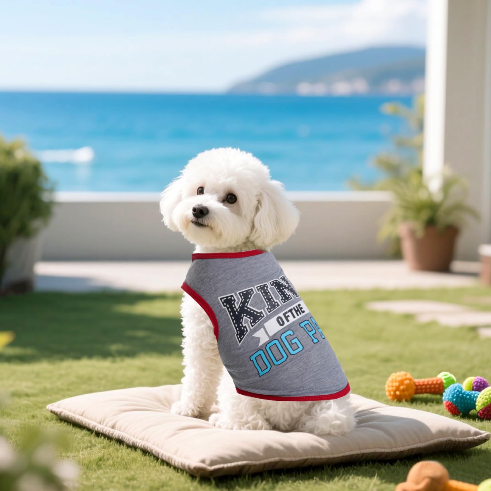 hoyuwak printed dog top highlighting versatile daily wear