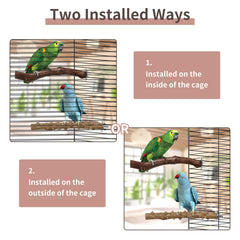 HPAWHOMEPART U-shaped perch with secure grip for varied positions