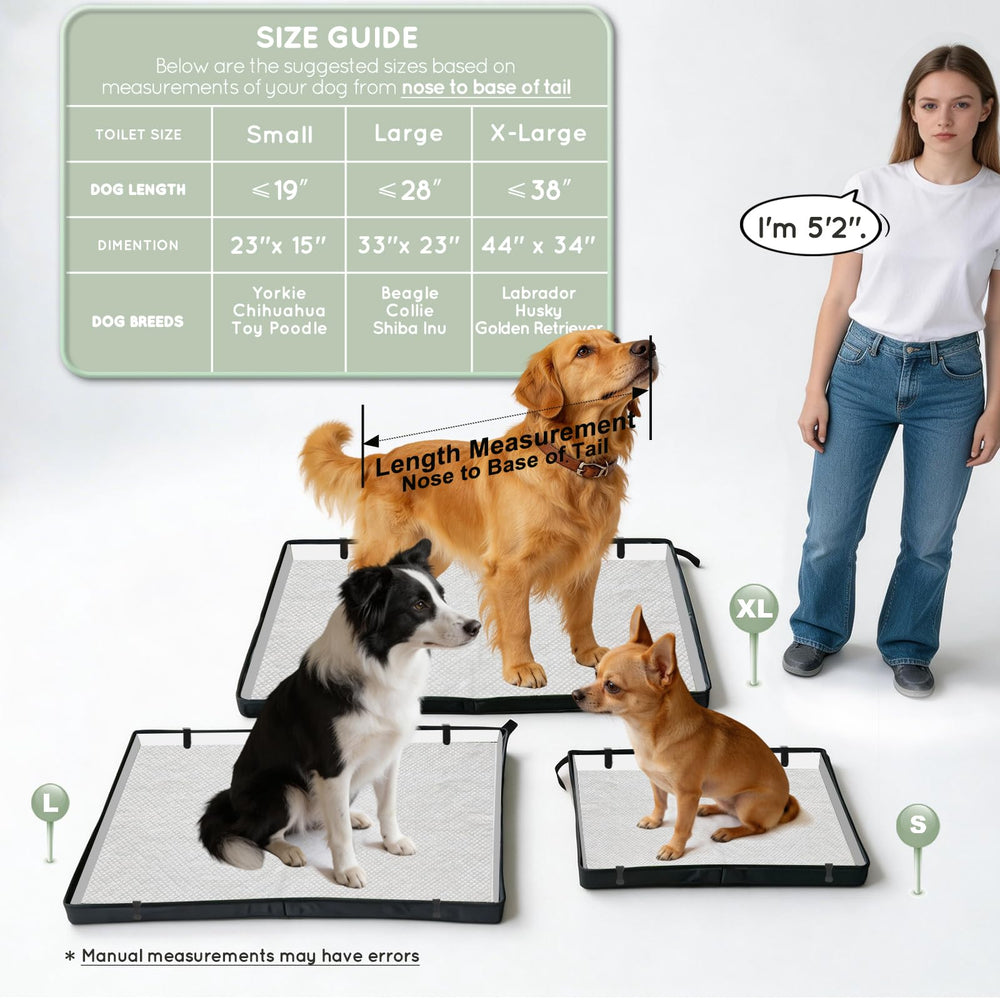 HQ4US 4LEGS includes two disposable pads for convenience.