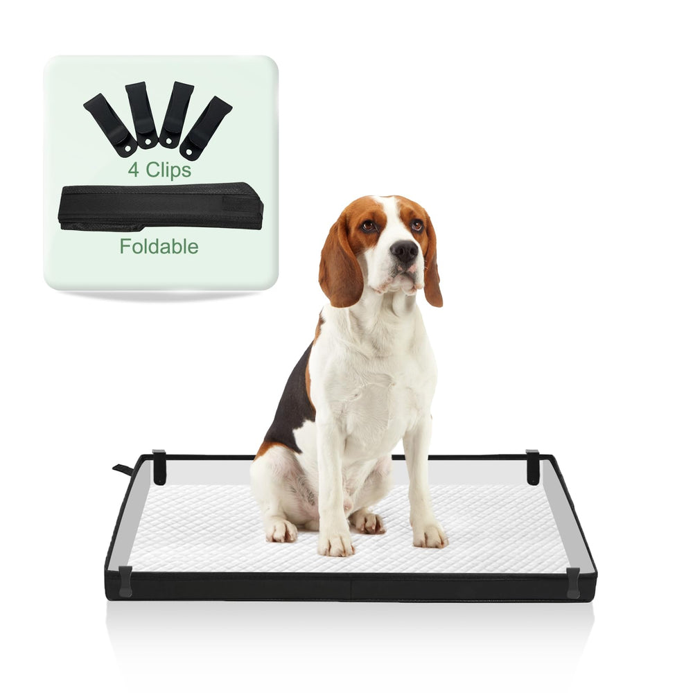 HQ4US 4LEGS large dog pee pad holder folded for travel