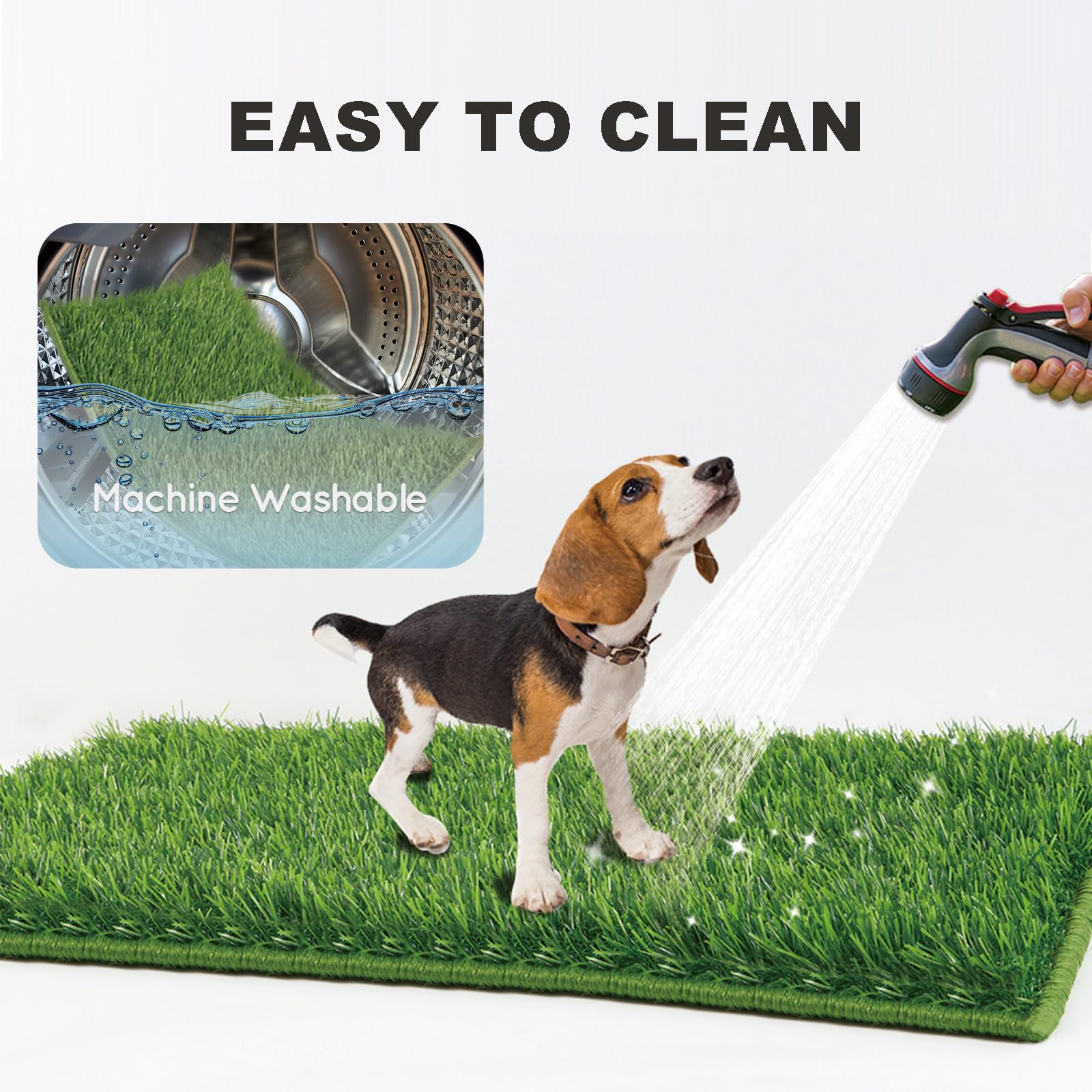 HQ4US 4LEGS odor-free pee pad reduces stink, ideal for indoor dog potty training.