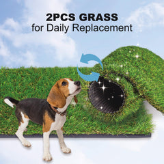 HQ4US 4LEGS drainage grate design separates pads for quick absorbency and less odor