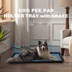 HQ4US large dog litter tray sized 30–60 lbs