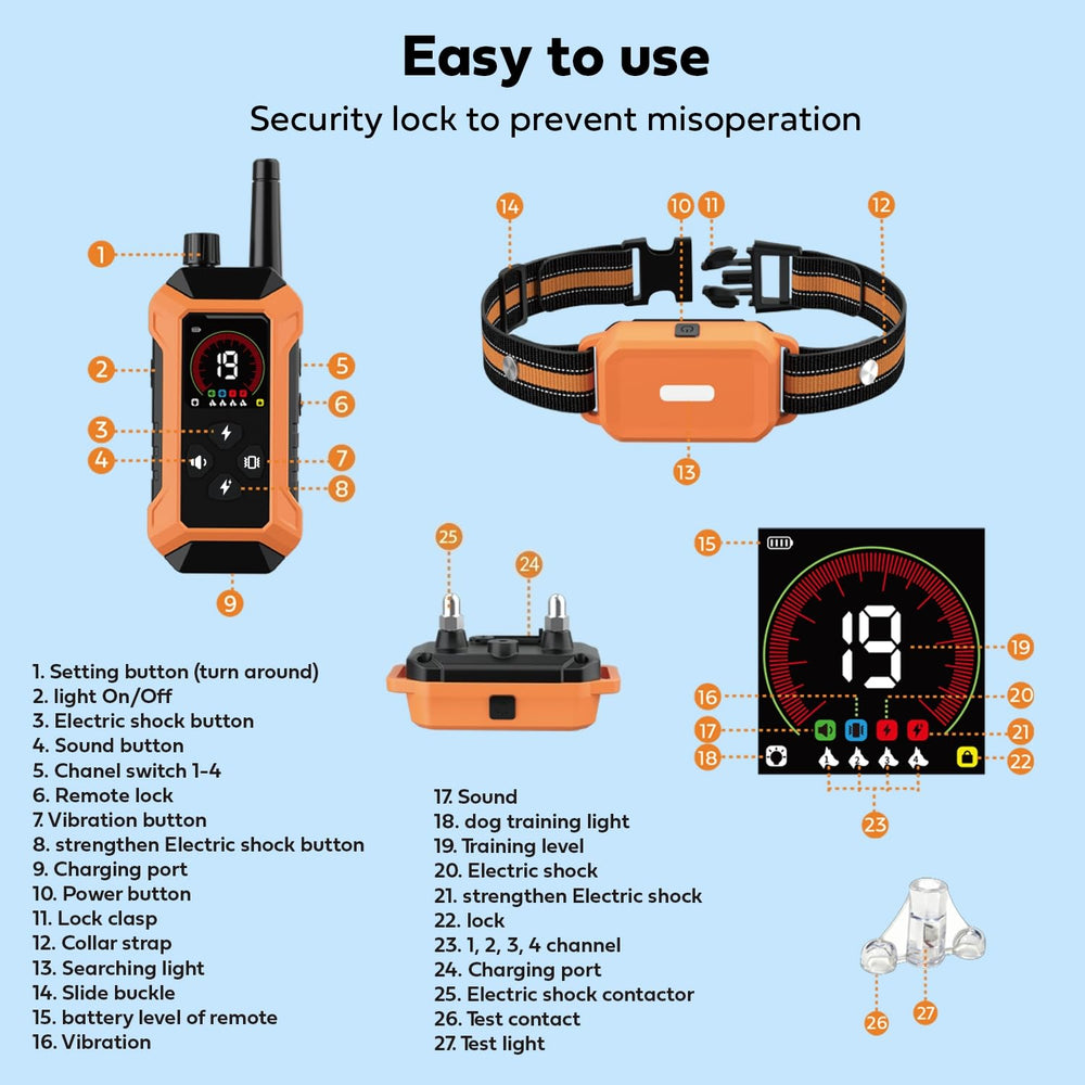HRRVEE fast Type-C charging keeps collars ready