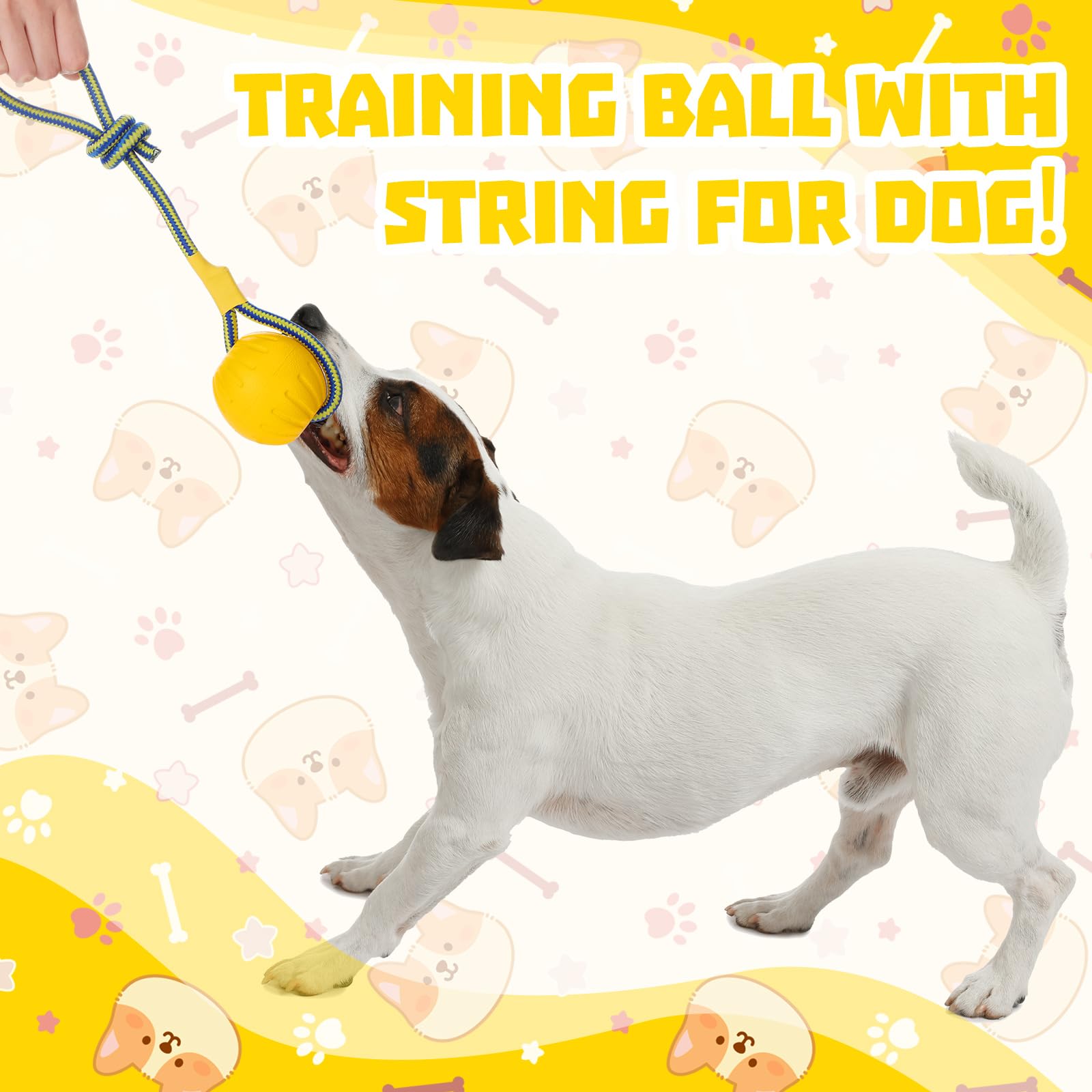 Hsei EVA dog toy ball: durable, chew-friendly and easy on gums