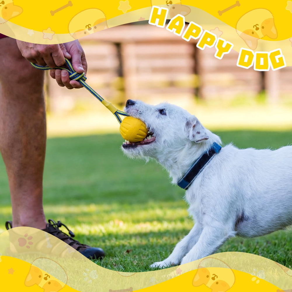 Hsei outdoor fetch toy in yellow, ideal for pool or park.