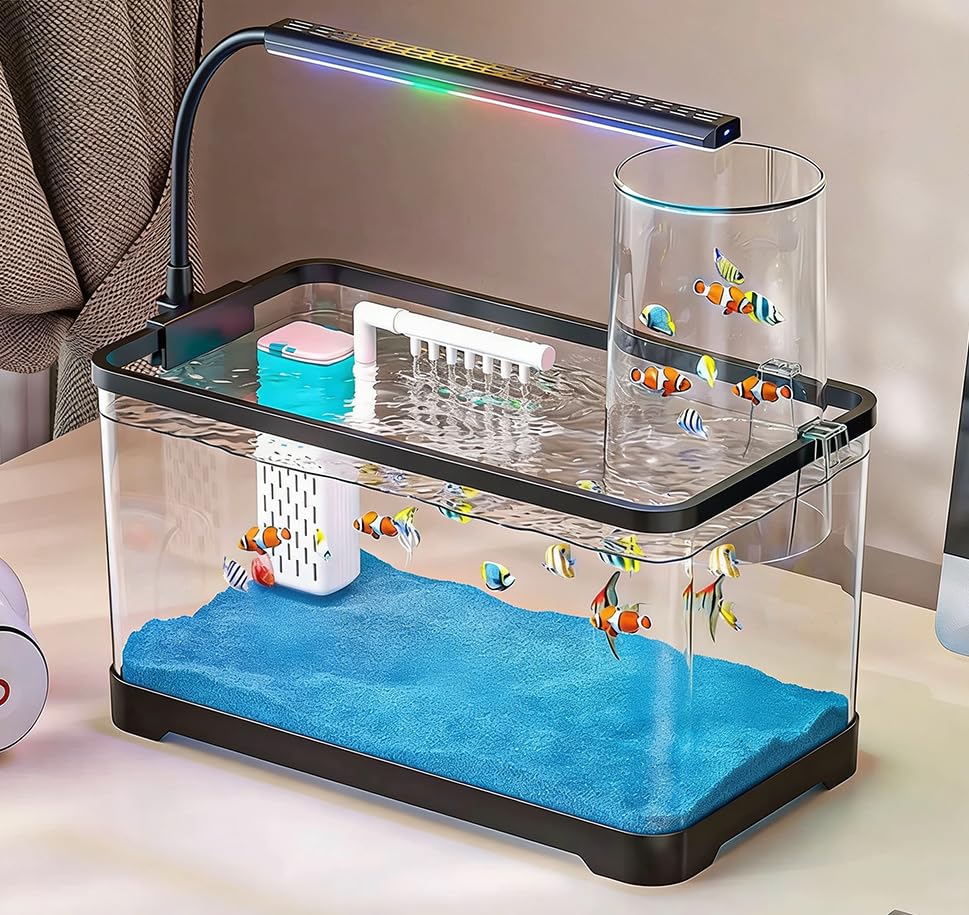 HSIFMATE starter-kit-out-of-the-box shows a complete 3-gallon setup ideal for beginners.