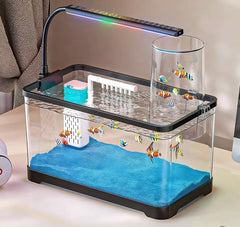 HSIFMATE starter-kit-out-of-the-box shows a complete 3-gallon setup ideal for beginners.