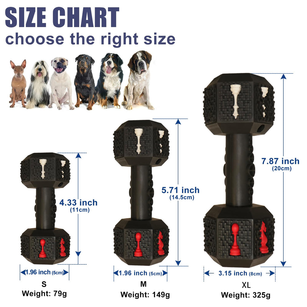 Hswaye dumbbell texture with 3D particles for gum massage and grip.
