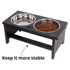 HTB anti-slip pads keep bowls in place during meals.
