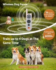 Htcuto easy-setup image highlights wire-free installation in minutes.