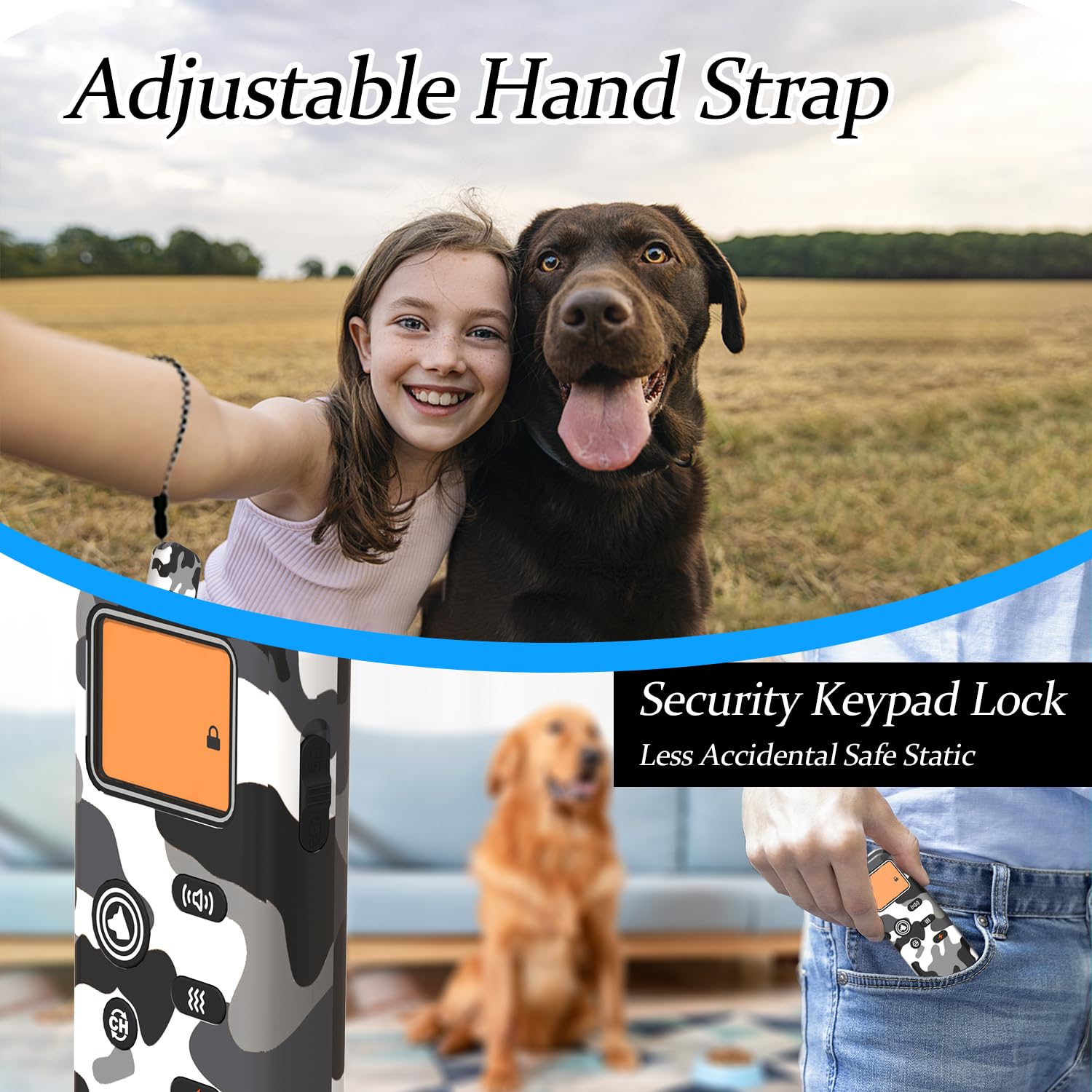HTCUTO GT1 portable travel pack enables on-the-go pet fencing.