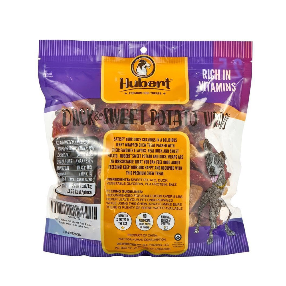 USA inspected seal visible on Hubert wrap packaging