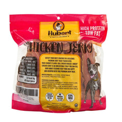 Hubert Premium chicken jerky close-up showing savory slices ideal for tasty rewards