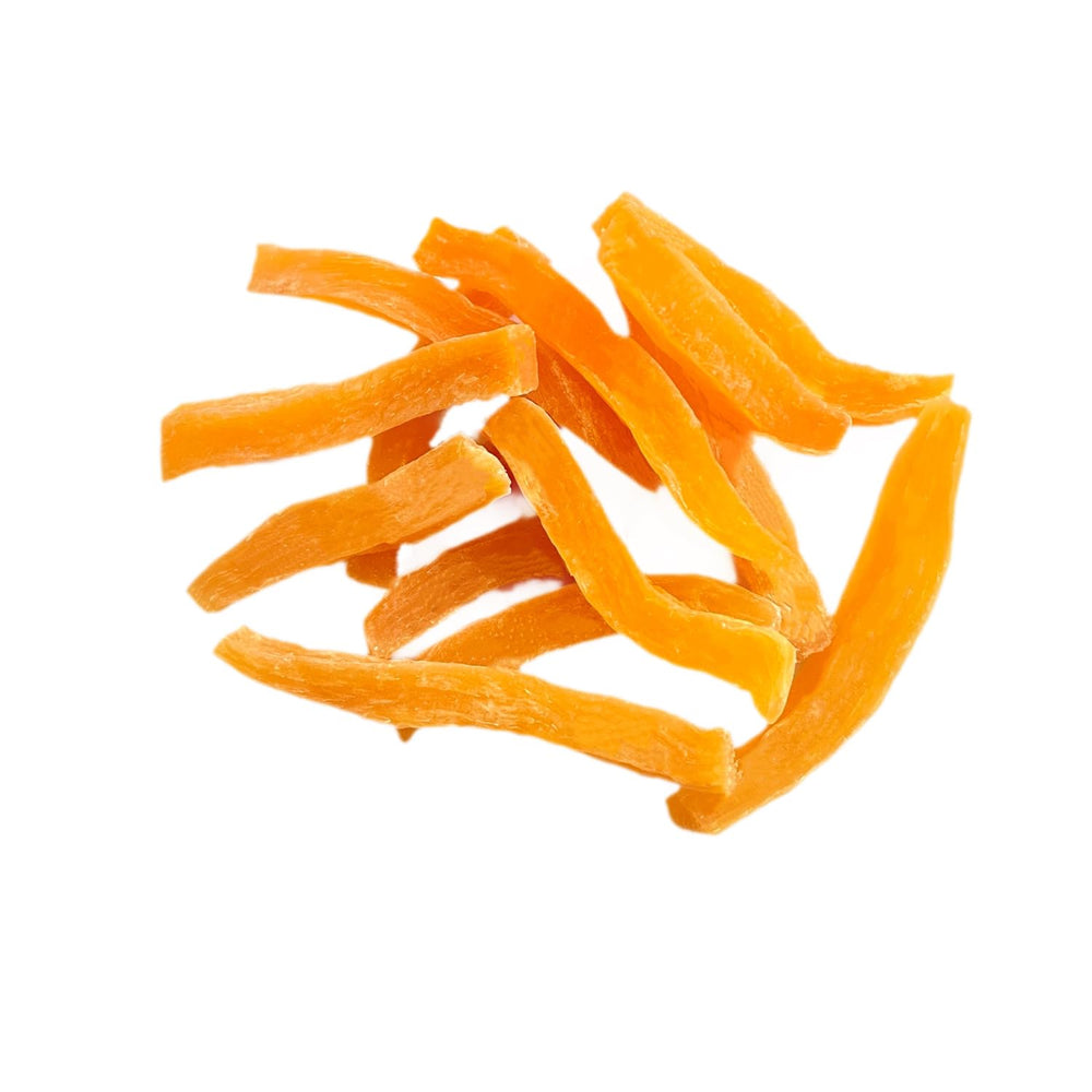 Hubert Premium Dog Treats crispy texture closeup shows crunchy bite appeal.