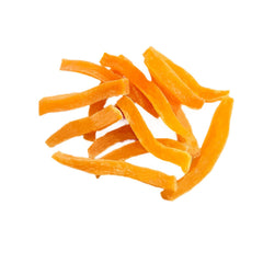 Hubert Premium Dog Treats crispy texture closeup shows crunchy bite appeal.
