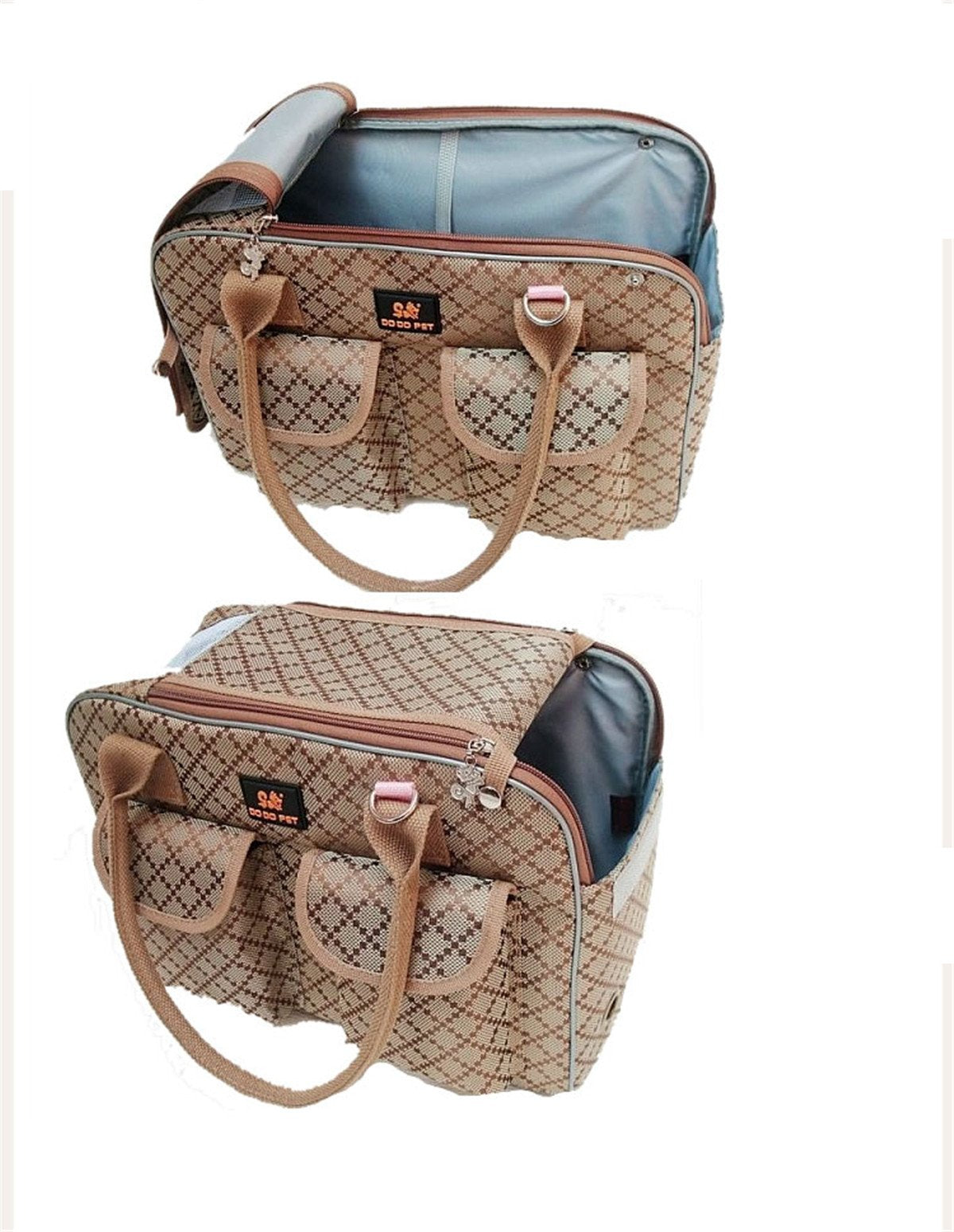 Hubulk dog carrier bag includes free collapsible bowl for on-the-go hydration