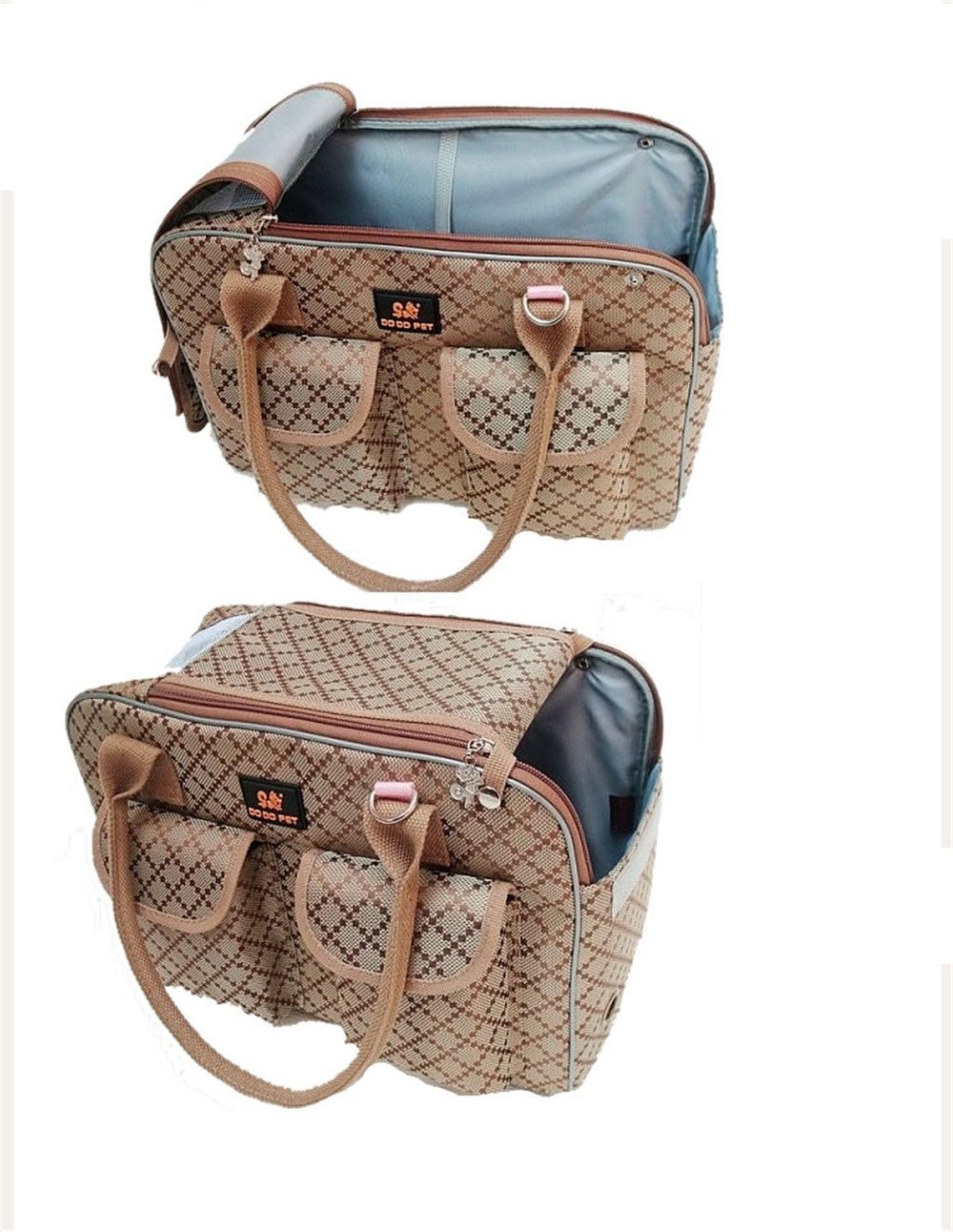 Hubulk dog carrier bag includes free collapsible bowl for on-the-go hydration