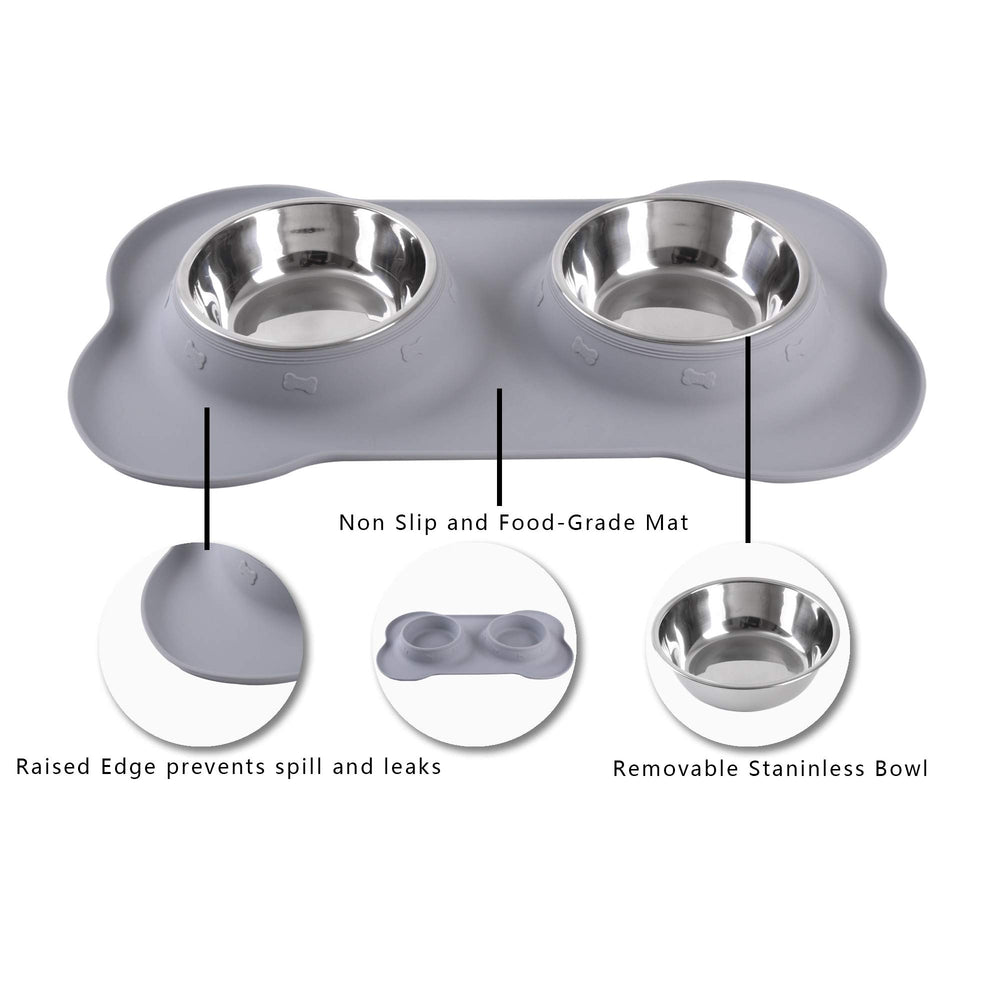 Hubulk no-spill silicone mat protects floors during meals.