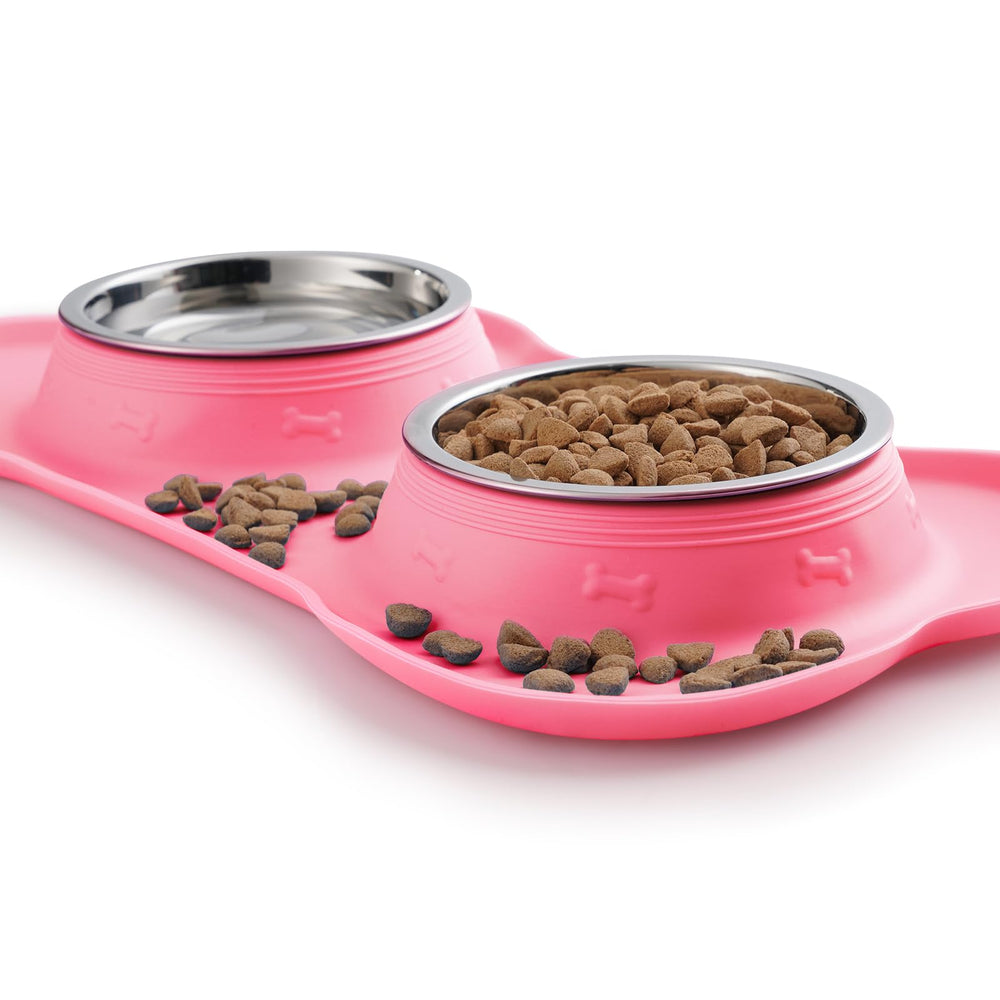 Hubulk non-slip mat keeps bowls steady during busy mealtimes.