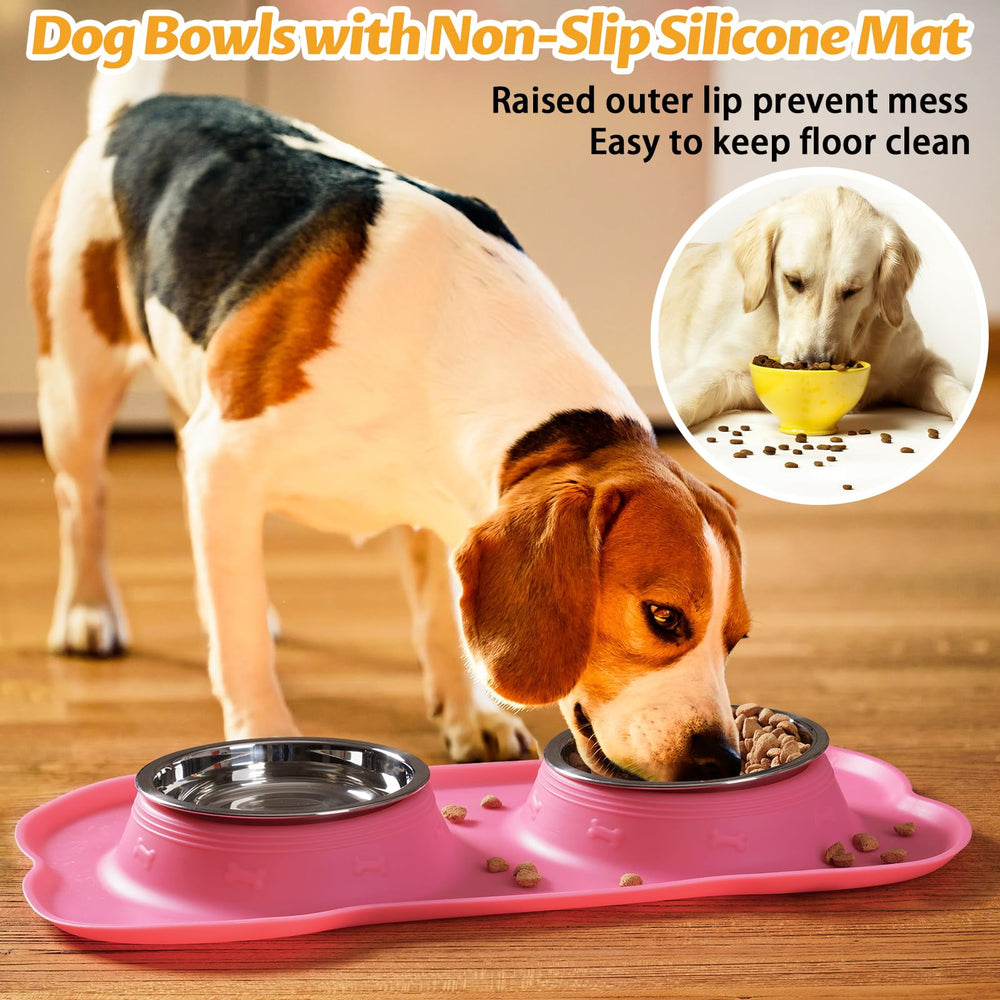 Hubulk rust-resistant bowls offer long-lasting durability for daily feeding.