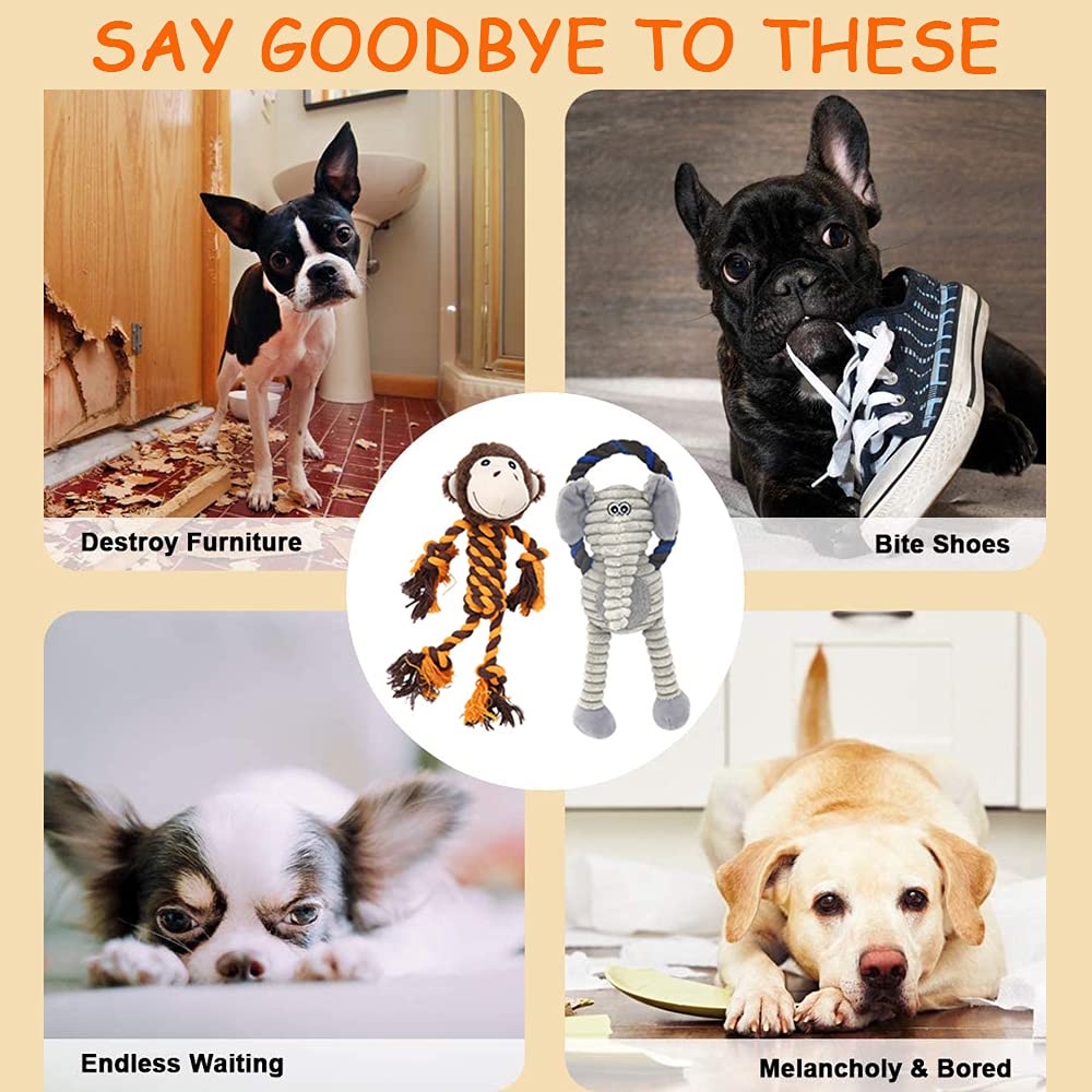 HUGEME dog toy for boredom relief and exercise during home play.