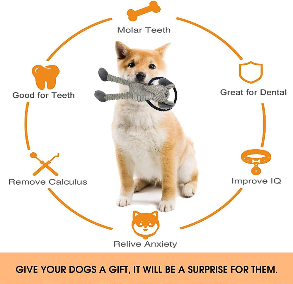 HUGEME puppy toy supervised play for safe interactive fun.