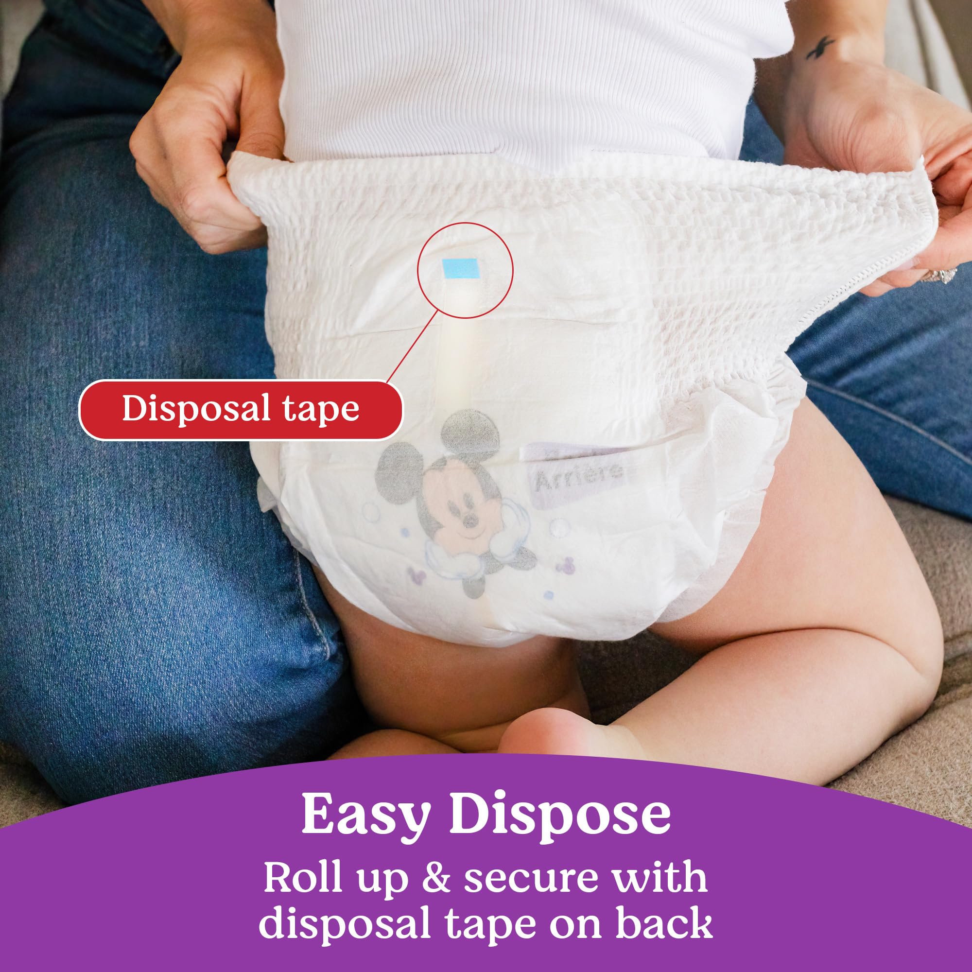 Huggies Size 7 diaper pack for babies 41+ pounds.