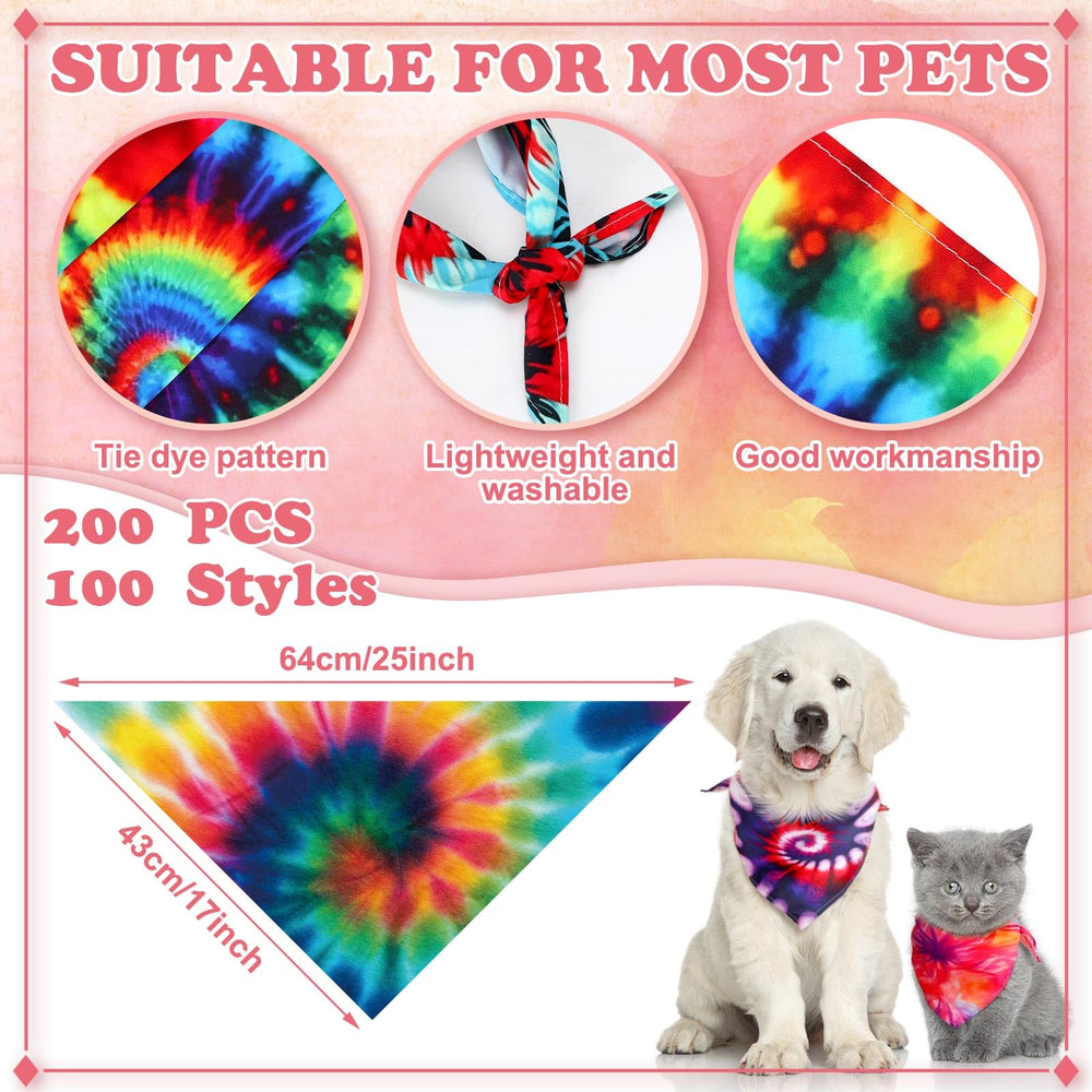 Huhumy heart-pattern triangle bandana adds playful flair to pets