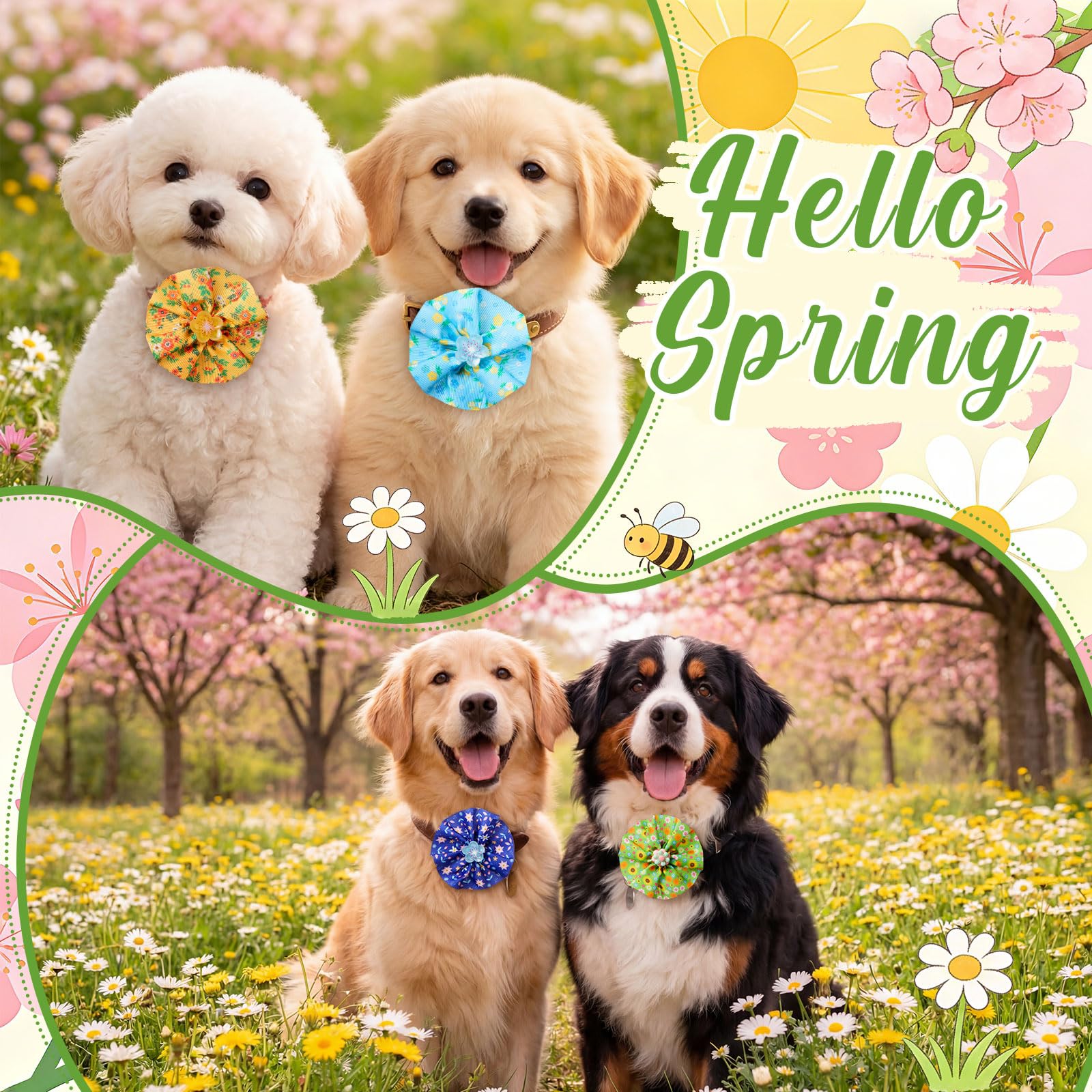 Huhumy party-ready bows elevate festive pet outfits