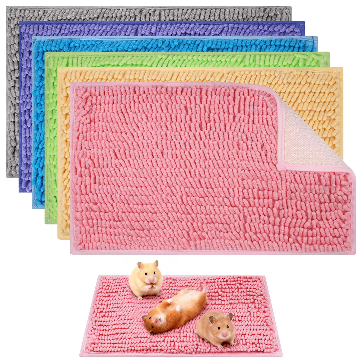 Huiguli guinea pig cage liner 20x12 inches offers plush comfort and dry living space
