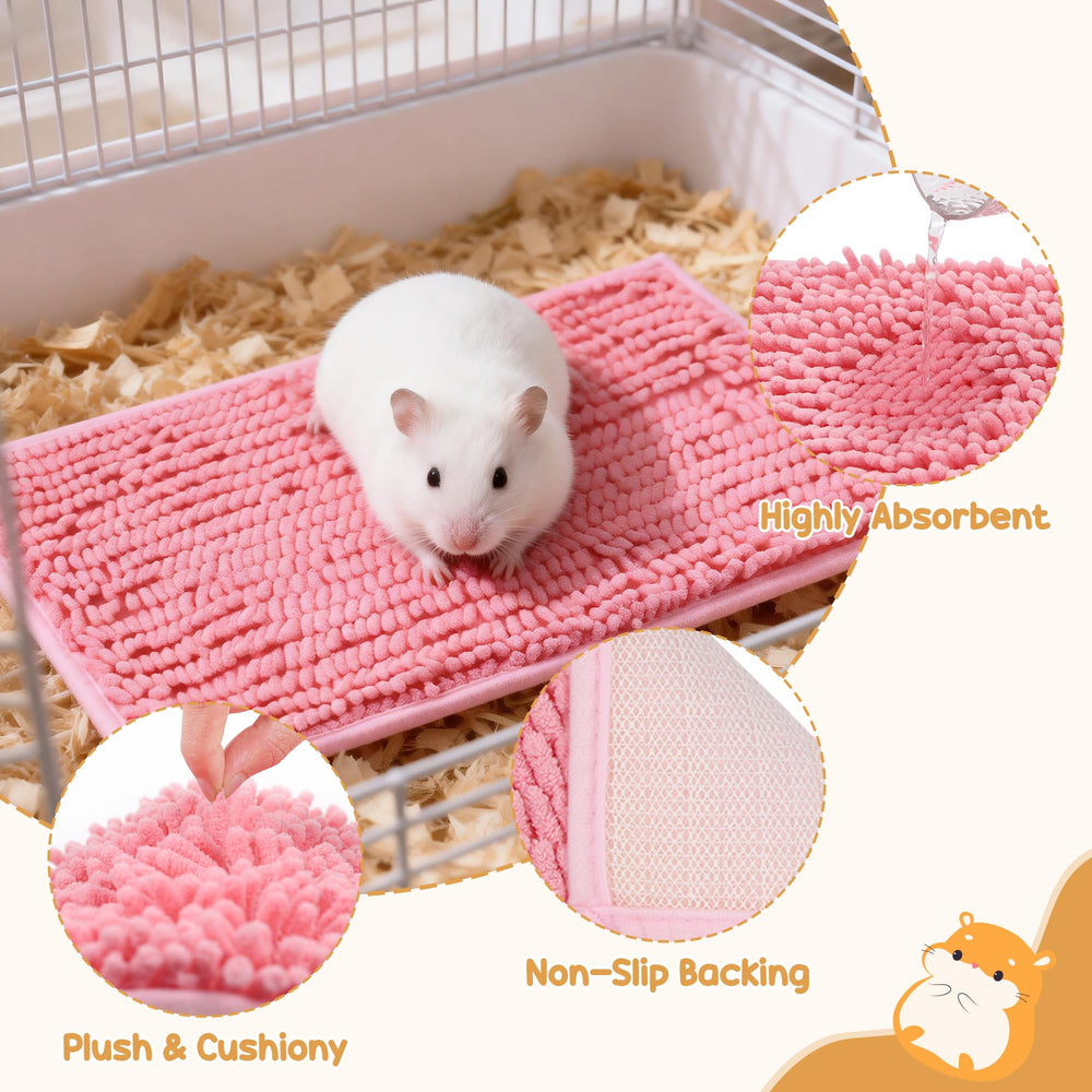 Huiguli reusable pee pads keep cages dry and odor-free