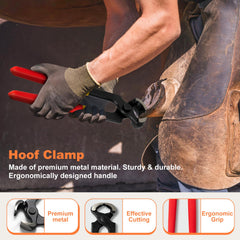 Huimpet goat hoof nippers for precise trimming and clean cuts