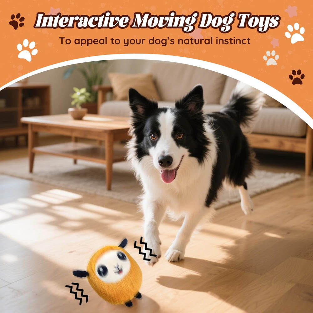 Huimpet Rechargeable Dog Ball charging via USB cable for convenient play sessions.