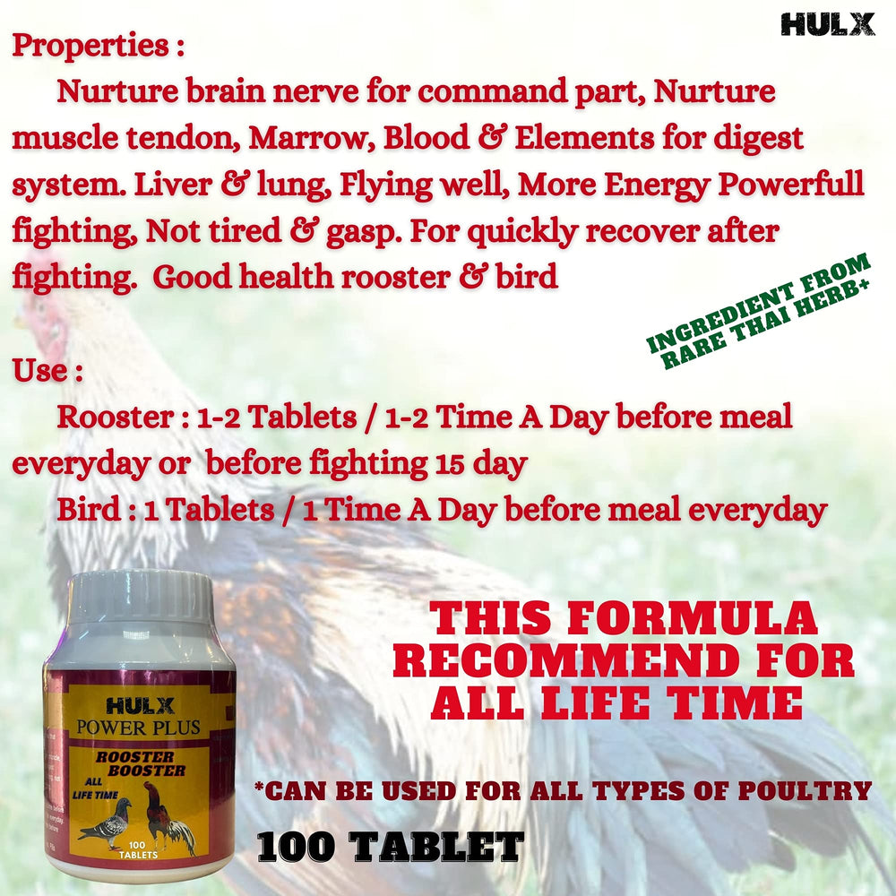 HULX Power Plus tablets close-up for quick energy