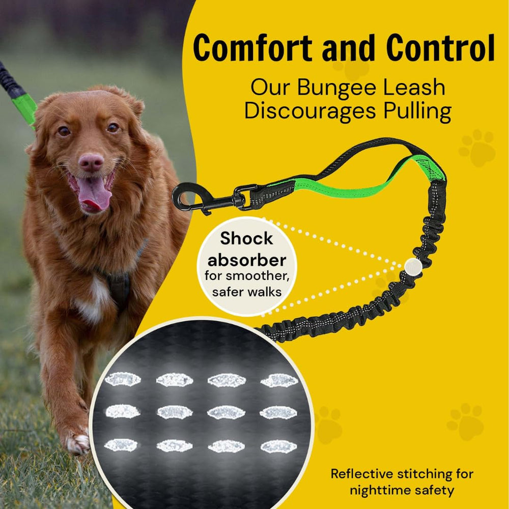 Hundefreund 360-swivel clips prevent twisting for hassle-free movement.