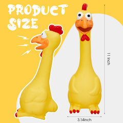Hungdao horse training toy squeaky chicken to grab attention during sessions