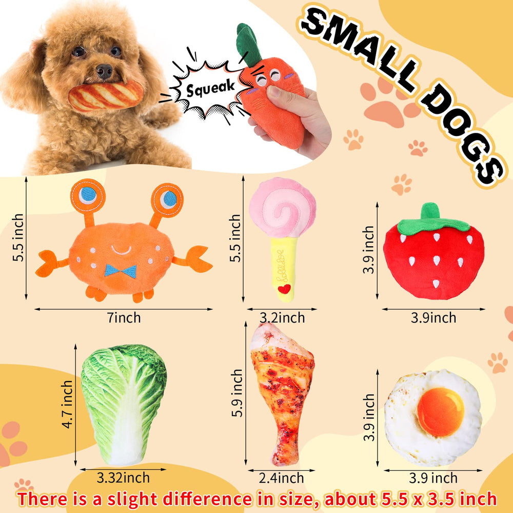 Hungdao simulation food puppy toy for realistic chewing and mental engagement.