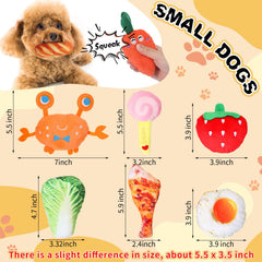 Hungdao simulation food puppy toy for realistic chewing and mental engagement.