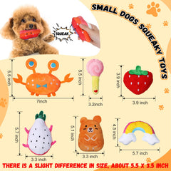 Hungdao soft plush puppy teething toys with gentle textures for puppies.