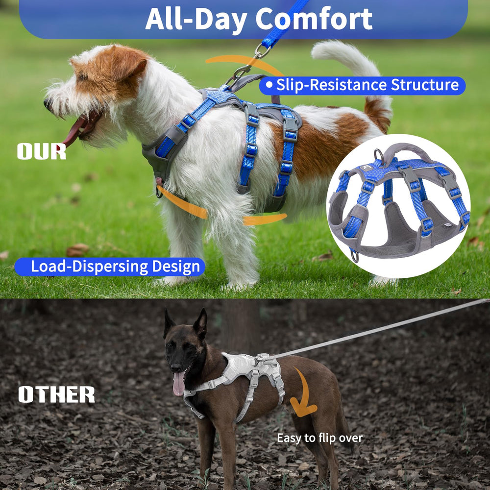 Huntboo Reflective back panel boosts visibility in low-light conditions.