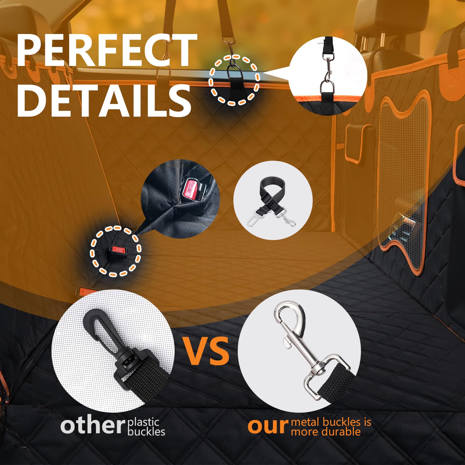 HUOHUOCN full-coverage protector guards against dirt and scratches.