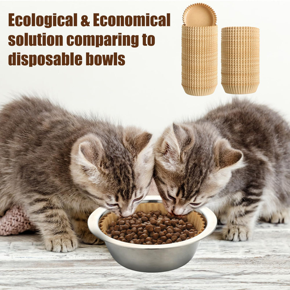 Hushee liners promote a hygienic feeding area for home and pet-care settings.