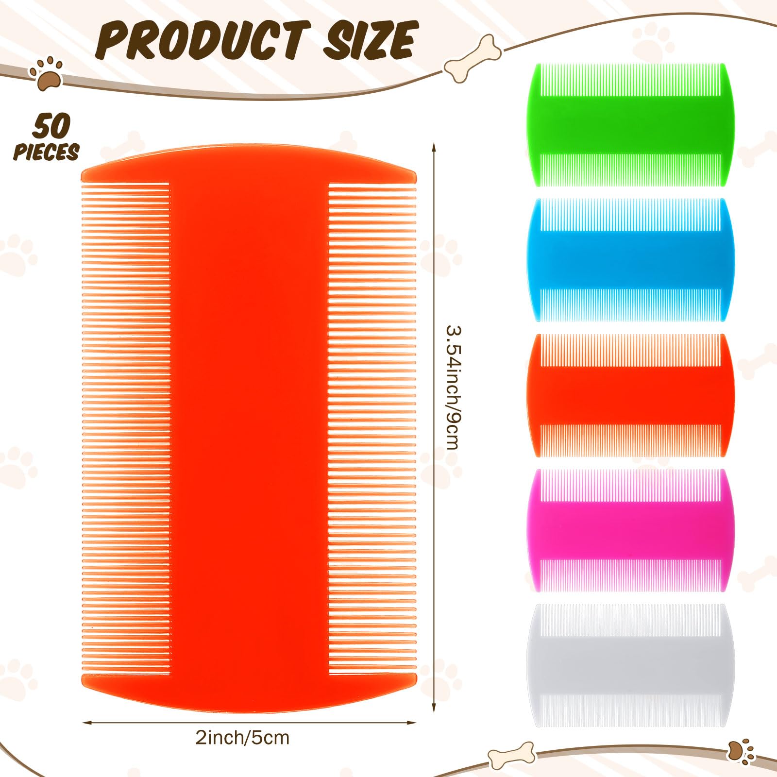 Hushee five color options help quickly distinguish between pets during grooming