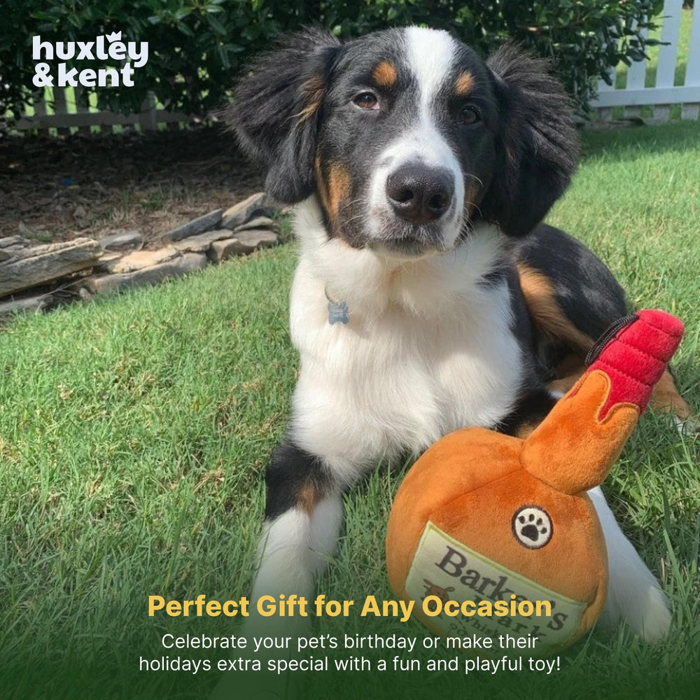 Huxley and Kent Barker's Mark small toy, ideal for indoor fetch.