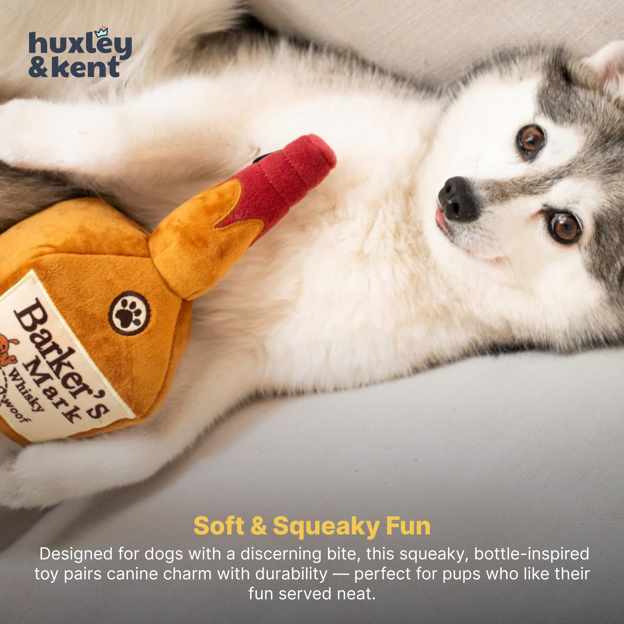 Huxley and Kent Power Plush crinkle sound for added stimulation.